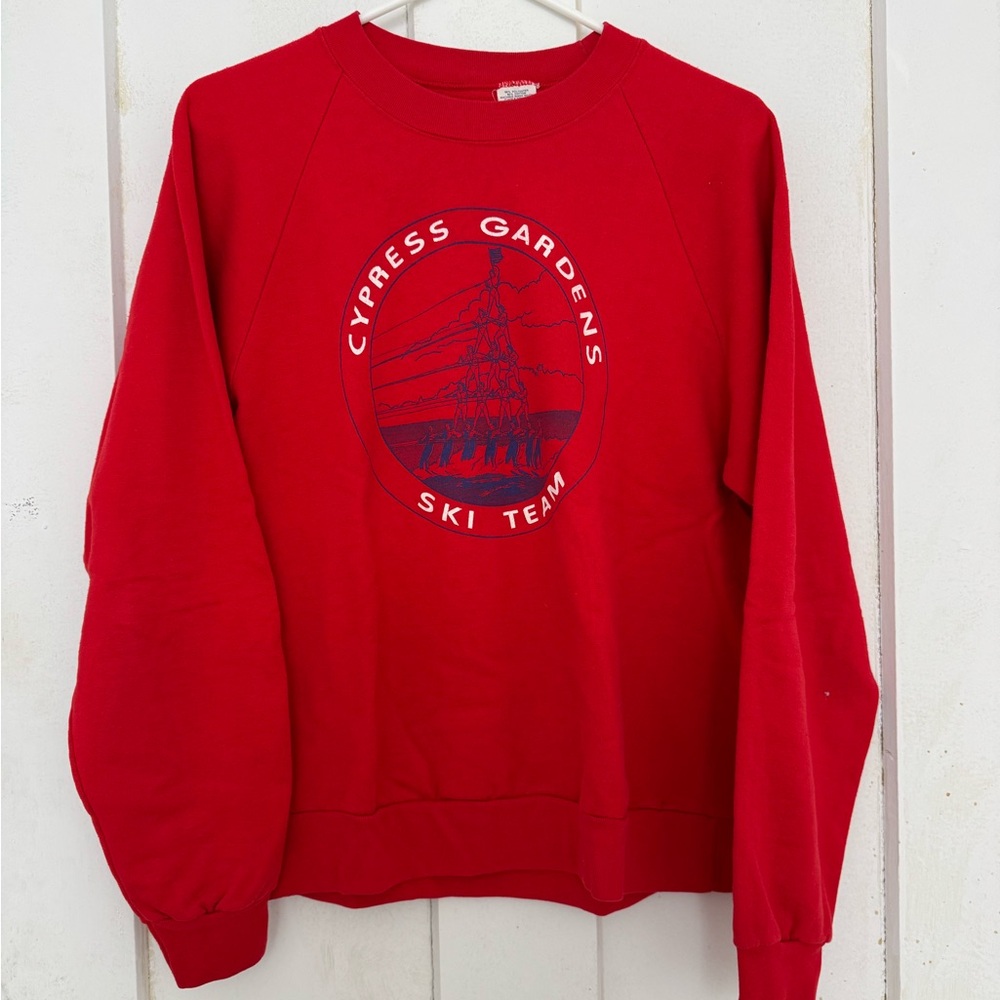 Vintage Made in USA Sweatshirt-Water Skiing Ski Team